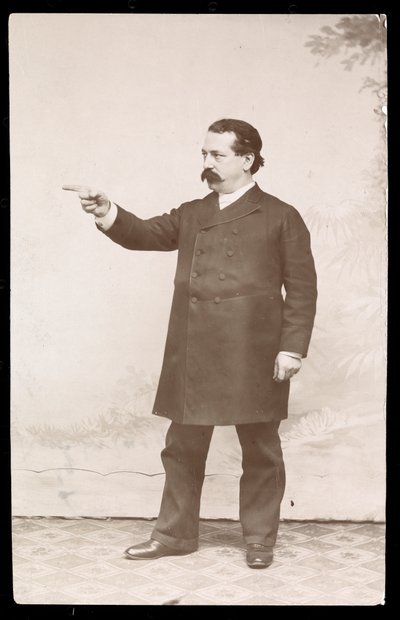Leader Sindacale Samuel Gompers, 1893-4 da Byron Company